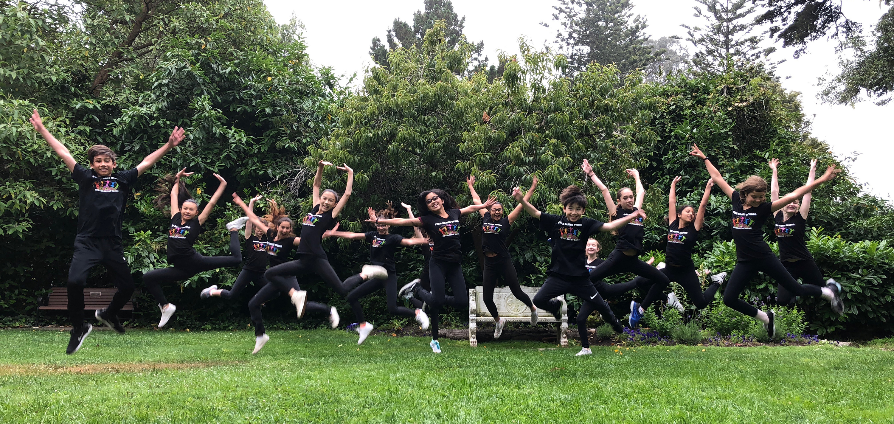 Dance photo showing jumping
