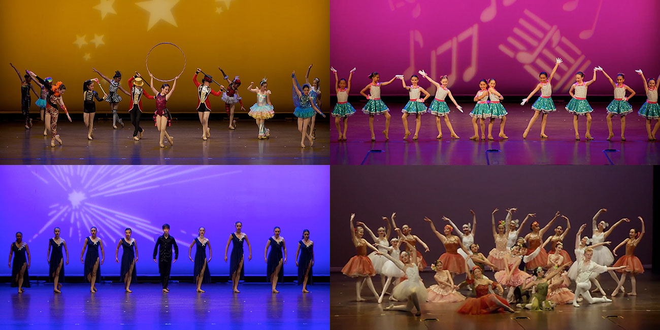 Dance photo showing recital images